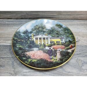 Gorham Oak Hill American Commemorative Council 1975 Collectors Plate